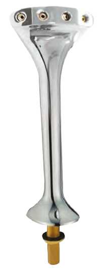 Colonne in Ottone Cromato 1/2/3/4 Vie con Ricircolo