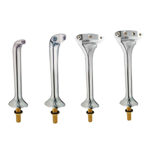 Colonne in Ottone Cromato 1/2/3/4 Vie con Ricircolo