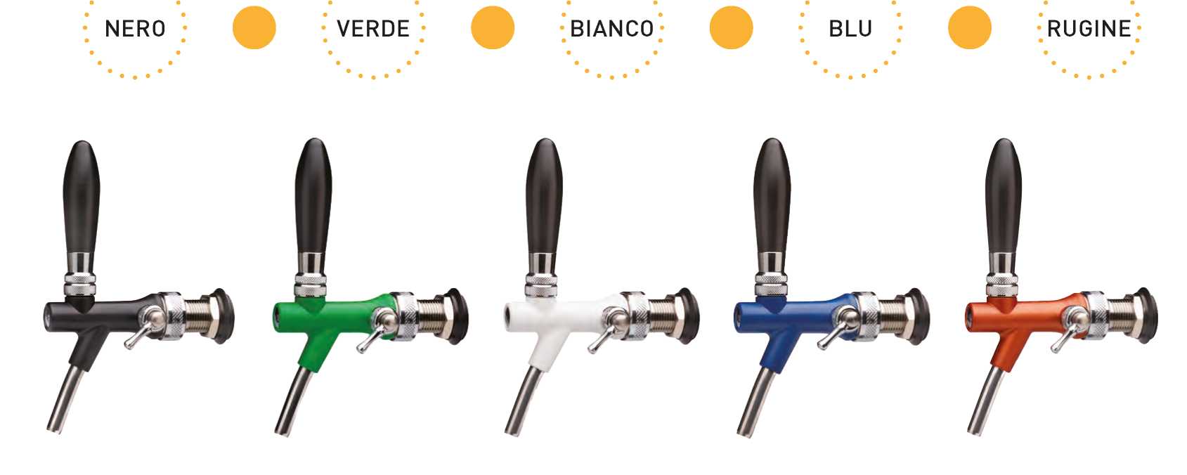 Rubinetto Lindr Colorato