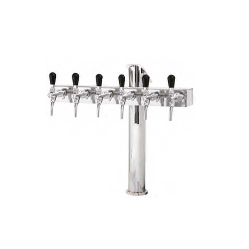 Colonne Complete in Ottone a T 2/3/4/5/6 Vie con Ricircolo