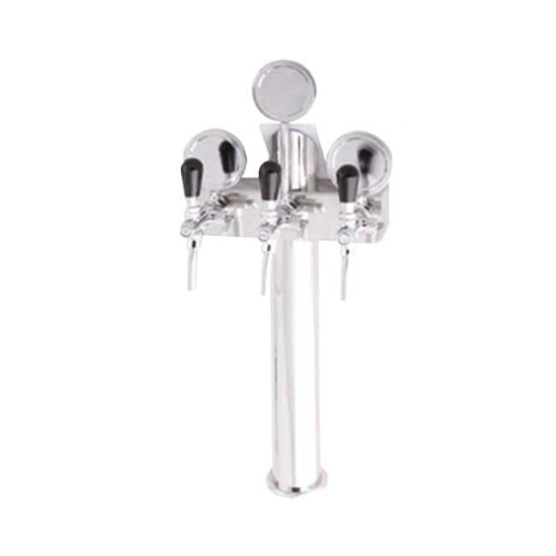 Colonne Complete in Ottone a T 2/3/4/5/6 Vie con Ricircolo