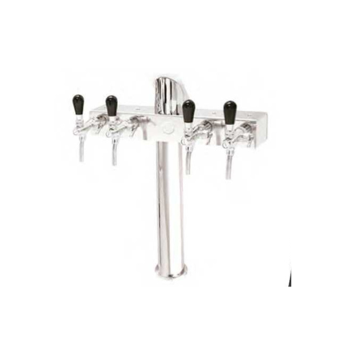 Colonne Complete in Ottone a T 2/3/4/5/6 Vie con Ricircolo