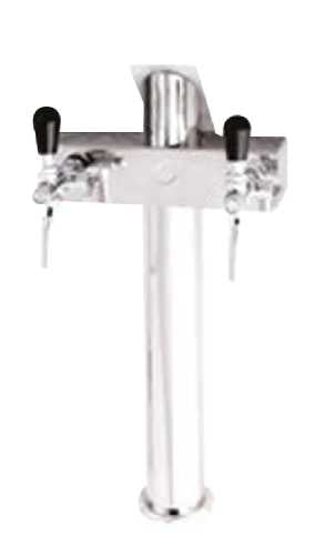 Colonne Complete in Ottone a T 2/3/4/5/6 Vie con Ricircolo